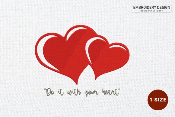 Download Love Embroidery Design - Premium Resources