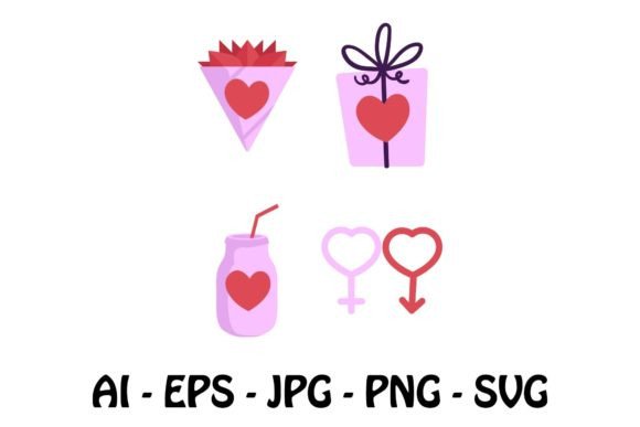 Download Valentine Romantic Design - Romantic design Collection
