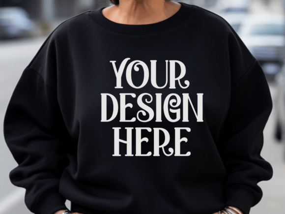 Download Gildan 18000 Grandma Mockup 4 - Premium Resources